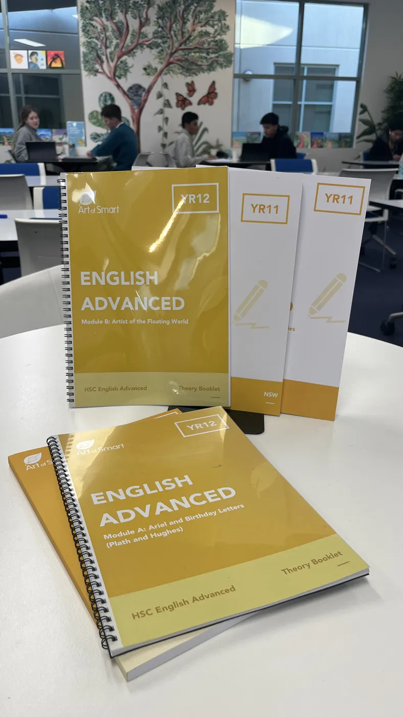 Art of Smart Year 12 HSC English Advanced theory booklets